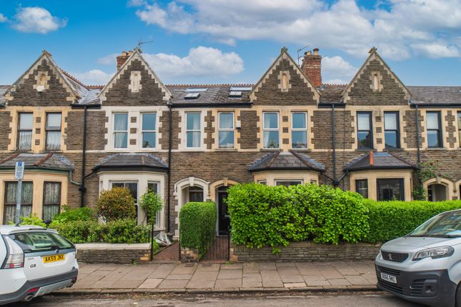 Thumbnail Terraced house for sale in Fields Park Road, Pontcanna, Cardiff