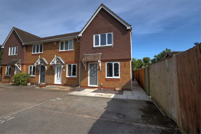 Thumbnail End terrace house for sale in Ennel Copse, North Baddesley, Hampshire
