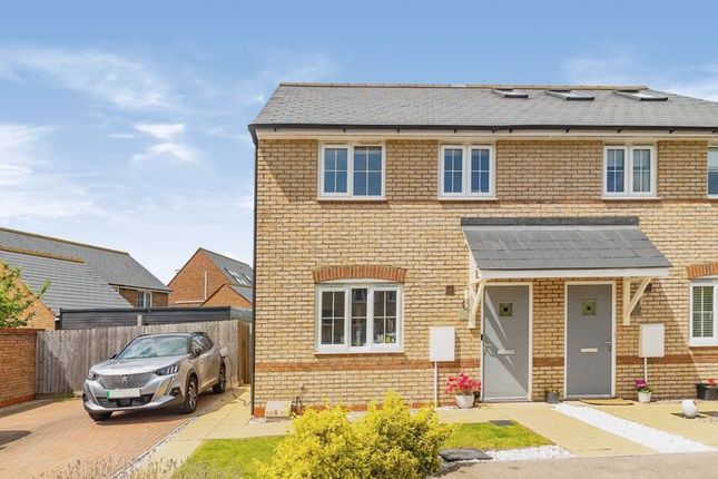 Semi-detached house for sale in Mary Rose, Brooklands, Milton Keynes