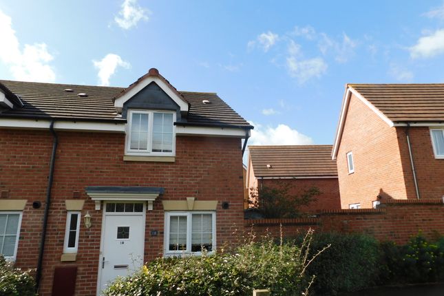 Thumbnail End terrace house to rent in Nairn Drive, Peterborough