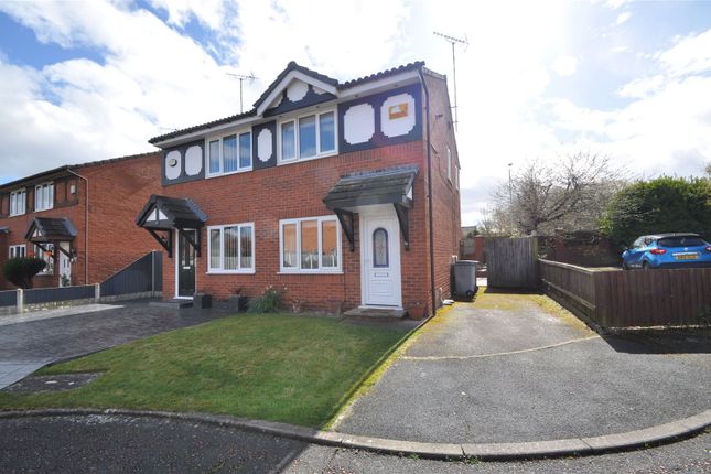 Thumbnail Semi-detached house for sale in Hawksmore Close, Upton, Wirral