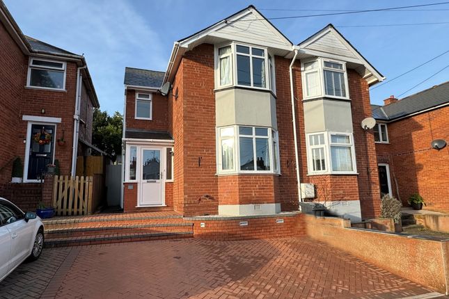 Thumbnail Semi-detached house for sale in Denmark Road, Exmouth