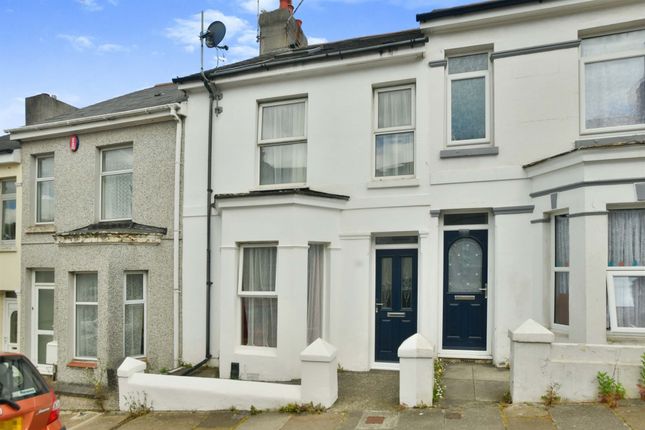 Thumbnail Terraced house for sale in West Hill Road, Mutley, Plymouth