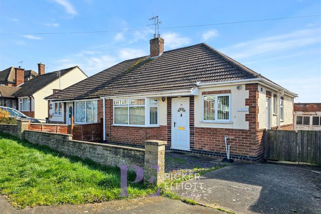 Semi-detached bungalow for sale in Balmoral Road, Earl Shilton, Leicester