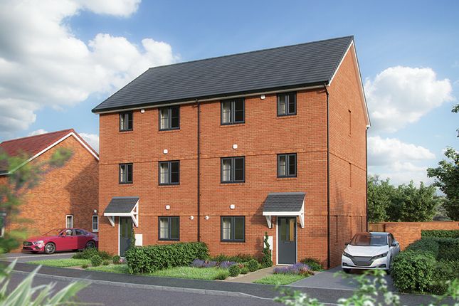 Town house for sale in "The Foulston" at Rudloe Drive Kingsway, Quedgeley, Gloucester