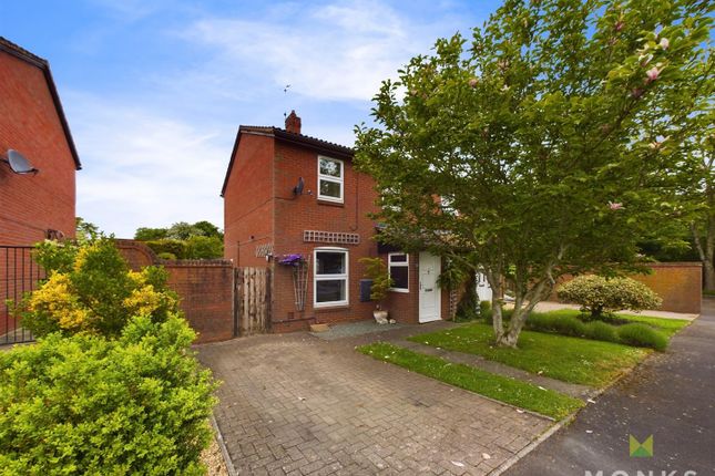 Thumbnail Semi-detached house for sale in Hinwood Road, Westbury, Shrewsbury