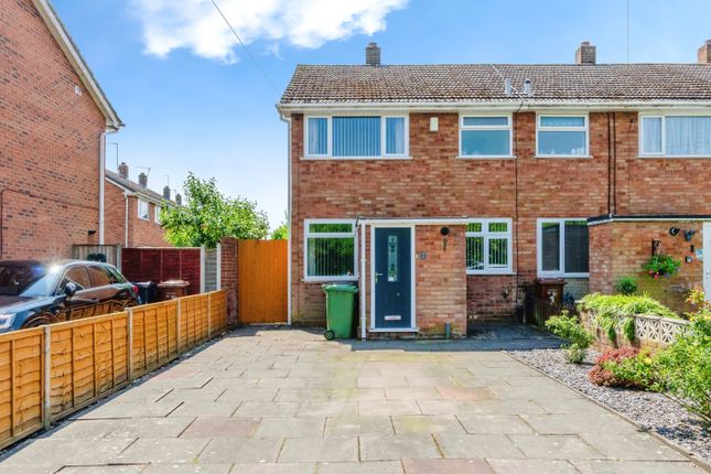 Thumbnail End terrace house for sale in St. Matthews Close, Walsall, West Midlands