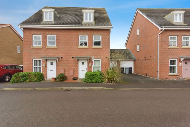 Thumbnail Semi-detached house for sale in Coles Way, Grantham