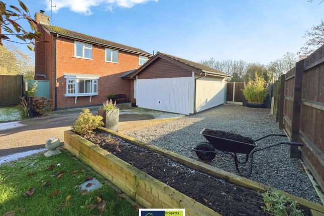 Detached house for sale in Bridgewater Drive, Great Glen, Leicester