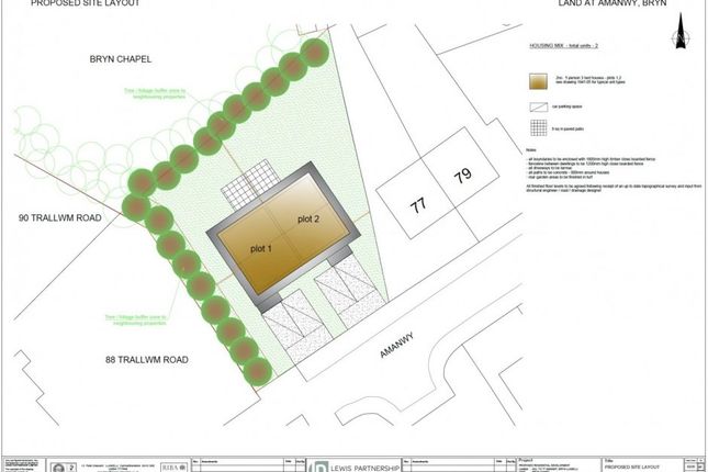 Thumbnail Land for sale in Amanwy, Llanelli