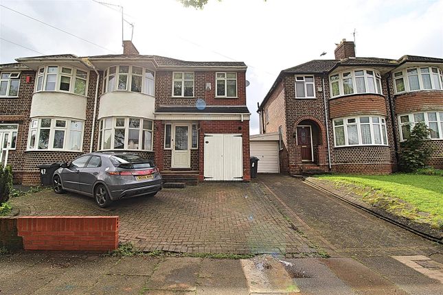 Thumbnail Semi-detached house for sale in Ashville Avenue, Hodge Hill, Birmingham