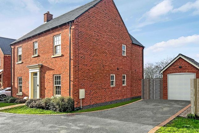 Thumbnail Detached house for sale in Chapel Close, Kibworth Harcourt, Leicester
