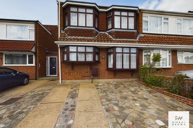 Thumbnail Semi-detached house for sale in Brampton Close, Stanford Le Hope, Essex