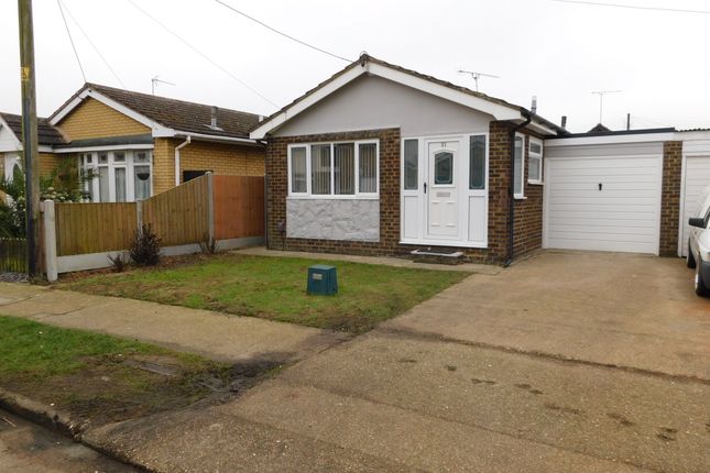 Thumbnail Detached bungalow to rent in Tongres Road, Canvey Island