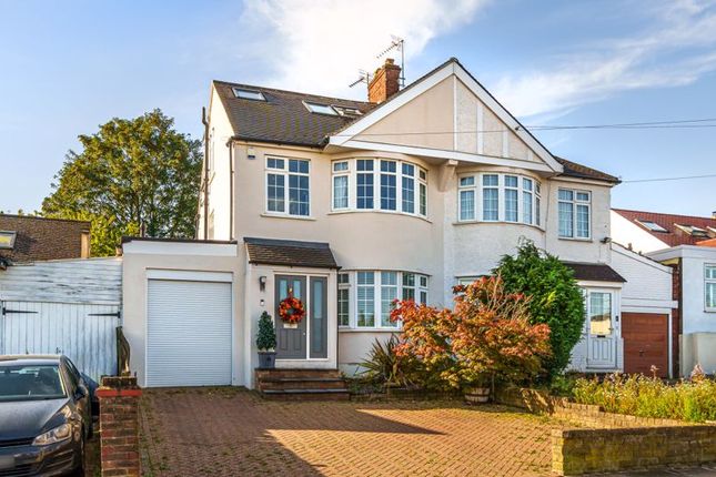 Thumbnail Semi-detached house for sale in Haslemere Avenue, East Barnet, Barnet