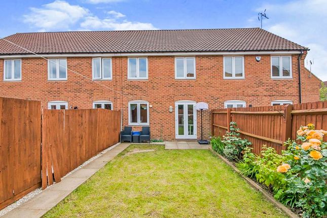 Terraced house for sale in Clover Court, Yaxley, Peterborough