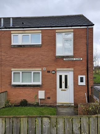 Thumbnail End terrace house to rent in Ferndale Close, Wingate, County Durham