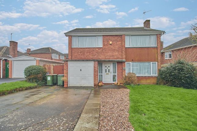 Thumbnail Detached house for sale in Underwood Crescent, Sapcote, Leicester