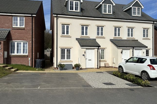 Thumbnail End terrace house for sale in Tawcroft Way, Barnstaple