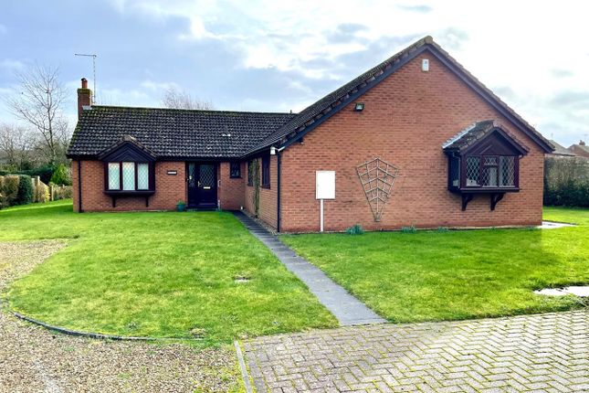 Thumbnail Detached bungalow for sale in West Road, Pointon, Sleaford