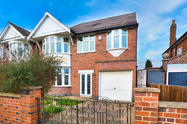 Detached house for sale in Glenfield Road, Western Park, Leicester