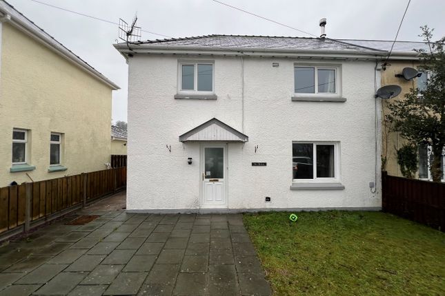 Semi-detached house for sale in Heol Y Dderwen, Pontwelly, Llandysul