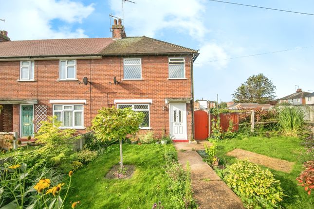 Thumbnail End terrace house for sale in Mercers Way, Colchester, Essex