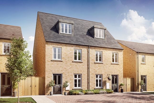 Semi-detached house for sale in "The Braxton - Plot 187" at Taylor Wimpey At West Cambourne, Dobbins Avenue, West Cambourne