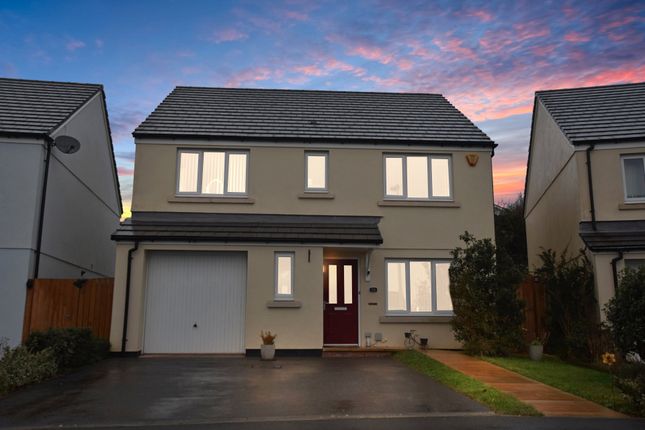 Thumbnail Detached house for sale in Cornfield Way, North Tawton, Devon