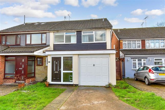 Thumbnail Semi-detached house for sale in Viking Way, Runwell, Wickford, Essex