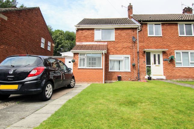 Thumbnail End terrace house for sale in Singleton Drive, Knowsley Village