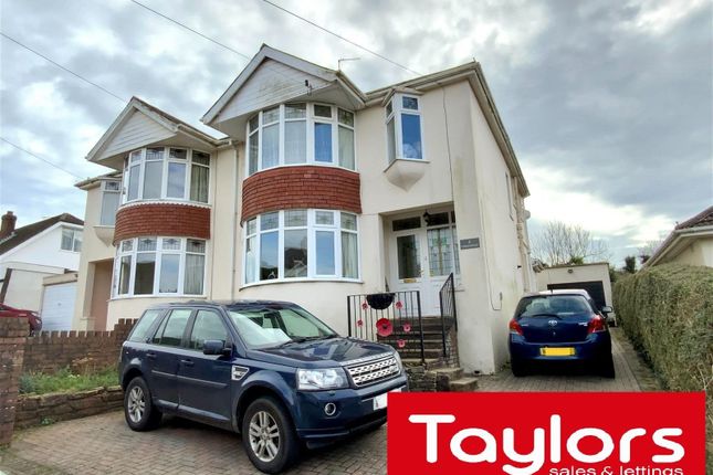 Semi-detached house for sale in Briwere Road, Torquay