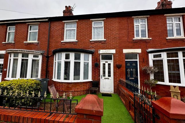 Thumbnail Terraced house for sale in Harcourt Road, Blackpool