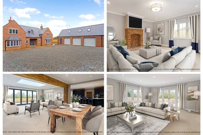 Thumbnail Detached house for sale in Ferndale, Top Lane, Goulceby, Louth