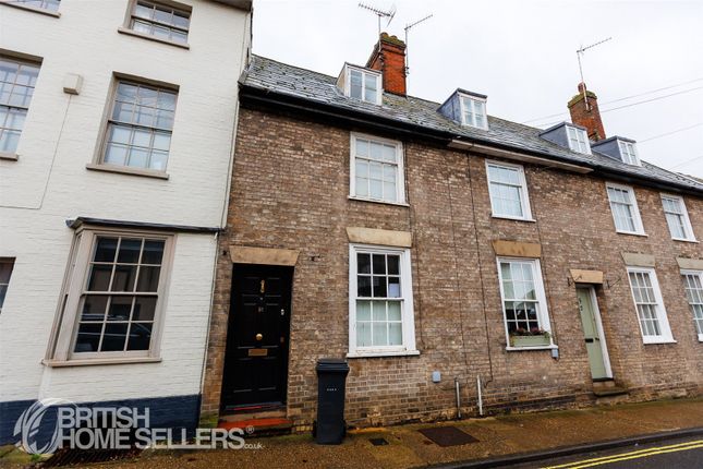 Terraced house for sale in College Street, Bury St. Edmunds, Suffolk