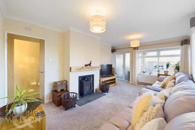 Detached bungalow for sale in Willow Close, Wortwell, Harleston