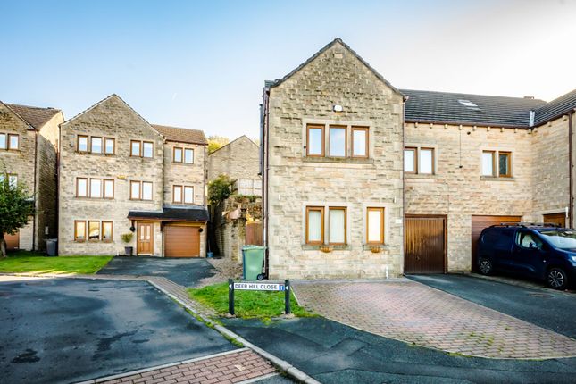 Thumbnail Semi-detached house for sale in Deer Hill Drive, Huddersfield