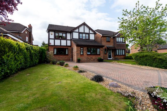 Thumbnail Detached house for sale in Doeford Close, Culcheth