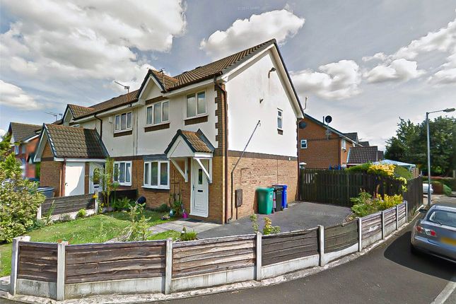 Thumbnail Semi-detached house for sale in Aldermoor Close, Openshaw, Manchester