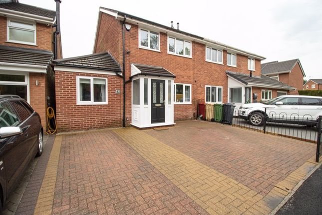Thumbnail Semi-detached house for sale in Riverside Drive, Stoneclough, Radcliffe