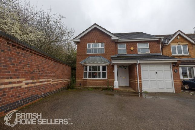 Detached house for sale in Battleflat Drive, Ellistown, Coalville, Leicestershire