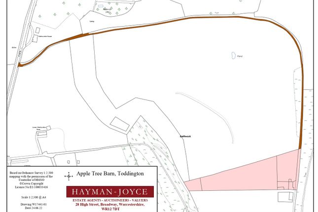 Land for sale in Cheltenham Road, Toddington, Gloucestershire