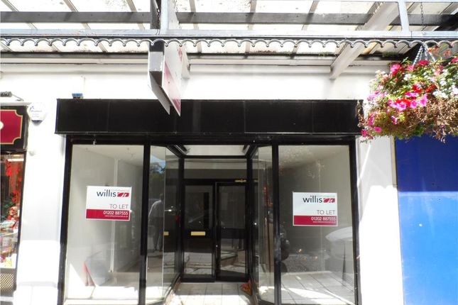Retail premises to let in 26 Westover Road, Bournemouth, Dorset
