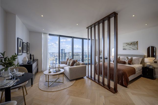 Studio flat on 59.12 NP, 10, Landmark Pinnacle, London, £550,000