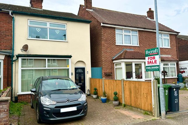 Thumbnail End terrace house for sale in Churchill Road, Great Yarmouth