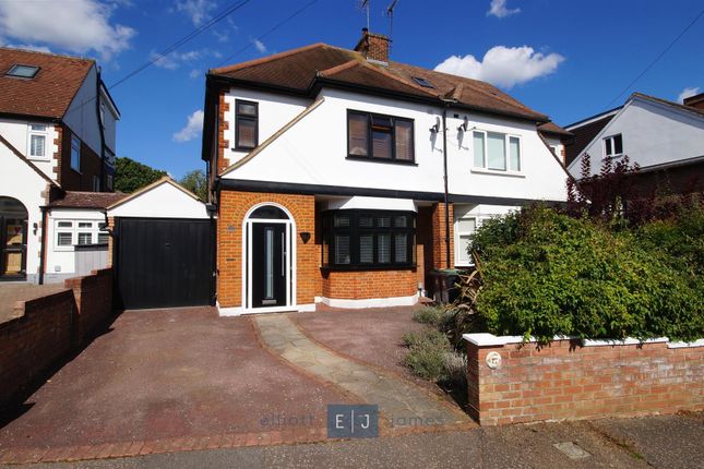 Thumbnail Semi-detached house for sale in Harwater Drive, Loughton