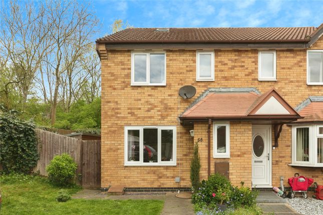 Semi-detached house for sale in Skeggles Close, Huntingdon, Cambridgeshire