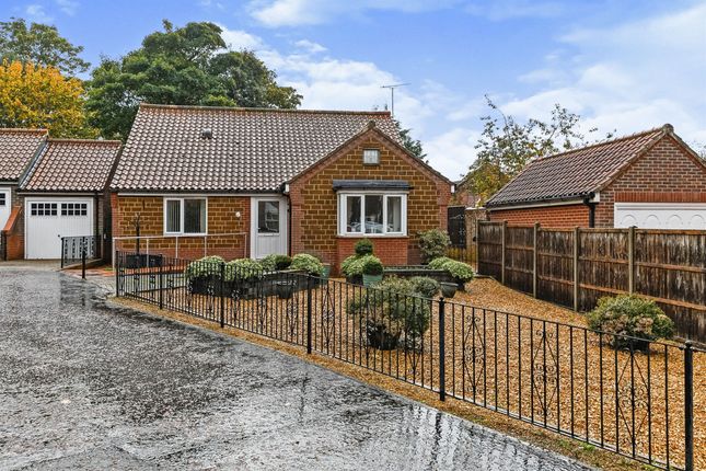 Thumbnail Detached bungalow for sale in Hall Close, Heacham, King's Lynn