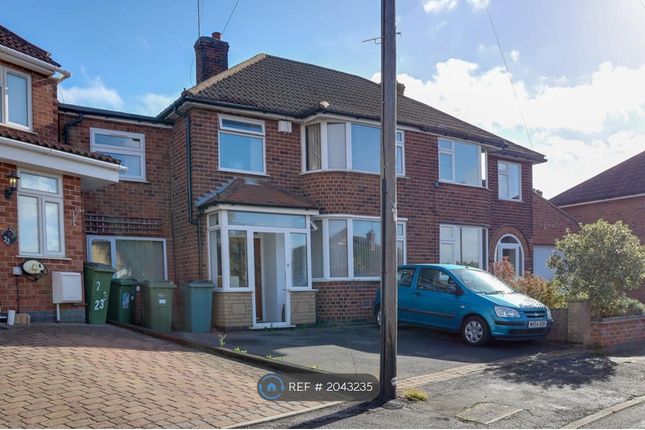 Thumbnail Semi-detached house to rent in Crowhurst Drive, Leicester