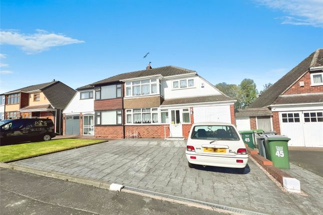 Semi-detached house for sale in Fairbourne Avenue, Rowley Regis, West Midlands